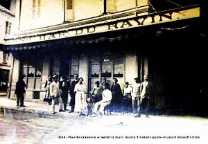 ORAN - MARINE - PLACE DES QUINCONCES - GRAND BAR DU RAVIN